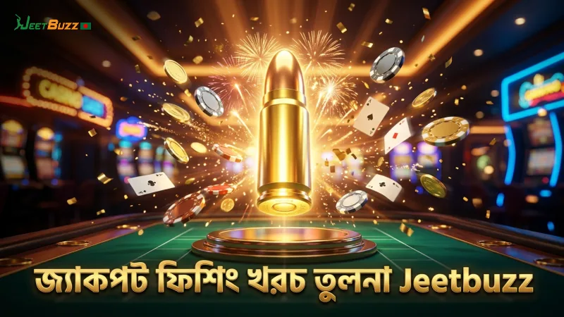 জ্যাকপট ফিশিং বনাম সাধারণ ফিশিং গেমের তুলনা 1 জ্যাকপট ফিশিংয়ে খরচ ও বুলেট ব্যবহারের পার্থক্য স্পষ্ট।