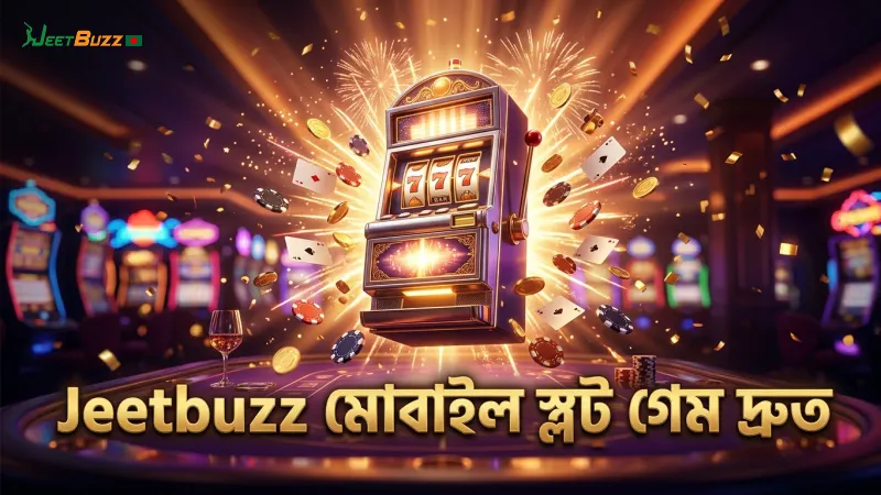 Jeetbuzz ক্যাসিনোর মোবাইল ফ্রেন্ডলি স্লট গেমগুলি দ্রুত লোড হয়।