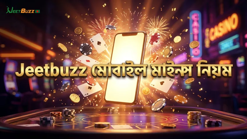 মাইনস গেম: রিস্ক বনাম রিওয়ার্ডের তুলনা 1 Jeetbuzz এর মোবাইল প্ল্যাটফর্মে মাইনস গেমের প্রাথমিক নিয়ম ব্যাখ্যা।