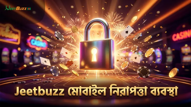 Jeetbuzz মোবাইল প্ল্যাটফর্মে নিরাপদ খেলার জন্য আধুনিক নিরাপত্তা ব্যবস্থা